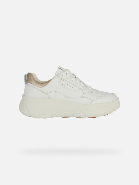 Geox Weiße Damen Geox Nebula 2.0 X Turnschuhe