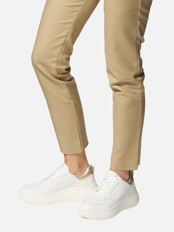 Geox Weiße Damen Geox Nebula 2.0 X Turnschuhe