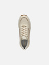 Geox Cremefarbene Damen-Turnschuhe Geox Spherica EC13