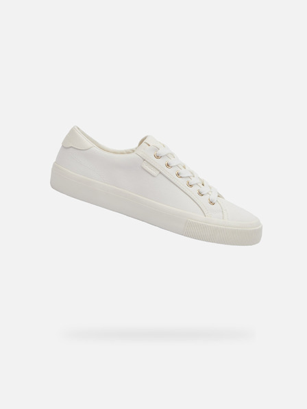 Geox Weiß Damen Geox Emmeleny Turnschuhe