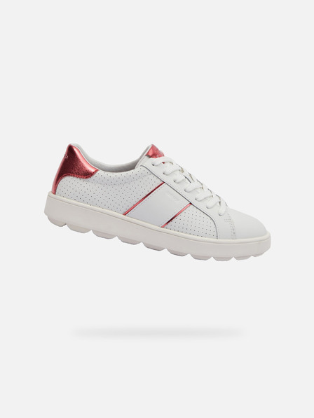 Geox Weiß Damen Geox Spherica ECUB-1 Turnschuhe