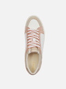 Geox Creme Frauen Geox Emmeleny Turnschuhe