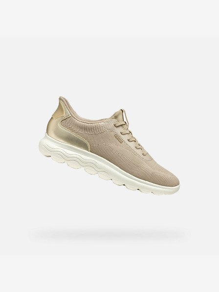 Geox Beige Damen-Sneaker Geox Spherica Plus