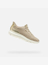 Geox Beige Damen-Sneaker Geox Spherica Plus