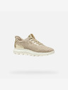 Geox Beige Damen-Sneaker Geox Spherica Plus