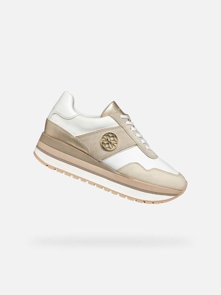 Geox Weiß Damen Geox Nekency Turnschuhe