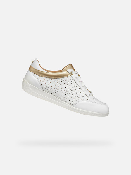Geox Weiß Damen Geox Myria Turnschuhe