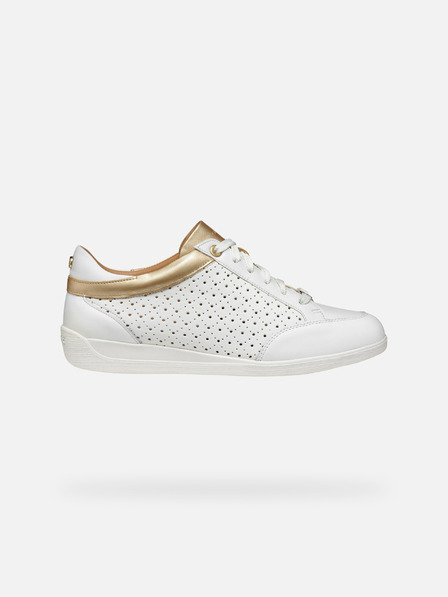 Geox Weiß Damen Geox Myria Turnschuhe