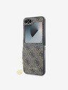 Guess Guess 4G Charm Back Cover für Samsung Galaxy Z Flip 6 Braun