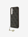 Guess Guess 4G Charm Rückseitenschutz für Samsung Galaxy S24 FE Braun