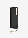 Guess Guess 4G Charm Rückseitenschutz für Samsung Galaxy S24 FE Braun