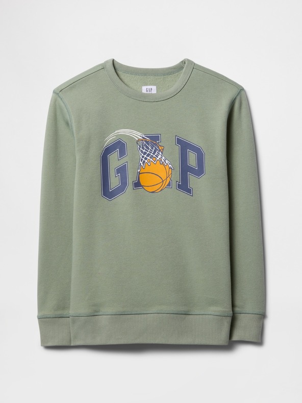GAP Jungen-Sweatshirt mit Logo und Fleece GAP
