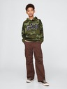 GAP Jungen-Sweatshirt mit Logo und Fleece GAP