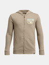 Under Armour Boys' Hoodie Under Armour Pjt Rck Boys LS FZ HD Q1-BRN
