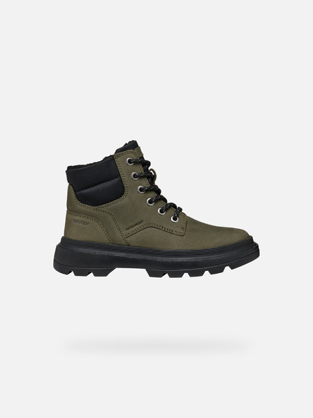 Geox Dunkelgrüne Jungen-Stiefeletten Geox Kiddartah WPF