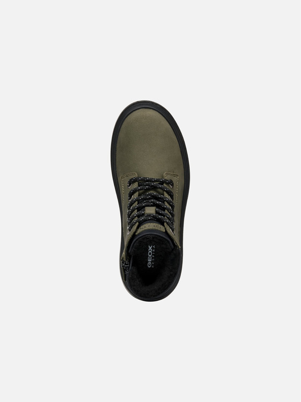 Geox Dunkelgrüne Jungen-Stiefeletten Geox Kiddartah WPF