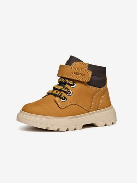 Geox Gelbe Geox Kiddartah-Stiefeletten für Jungen