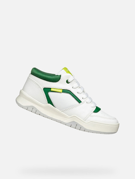 Geox Weiße Geox Perth Jungen Turnschuhe