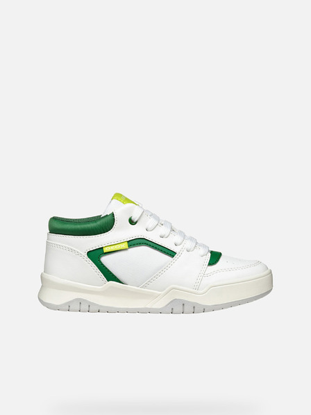 Geox Weiße Geox Perth Jungen Turnschuhe