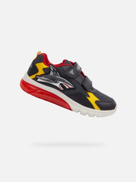 Geox Schwarze Geox Ciberdron Turnschuhe für Jungen