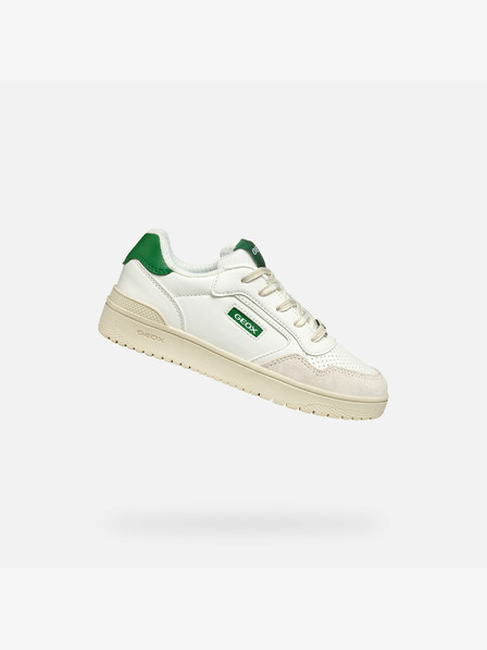 Geox Weiße Geox Washiba Turnschuhe für Jungen