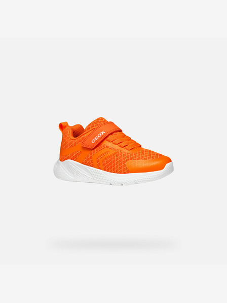 Geox Orangefarbene Geox Sprintye Turnschuhe für Jungen