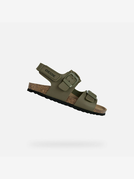 Geox Khakifarbene Geox Ghita-Sandalen für Jungen