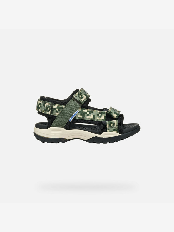 Geox Dunkelgrüne Jungen Sandalen Geox Borealis