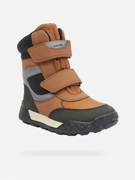 Geox Braun Jungen Winterschuhe Geox Trekkyup B ABX