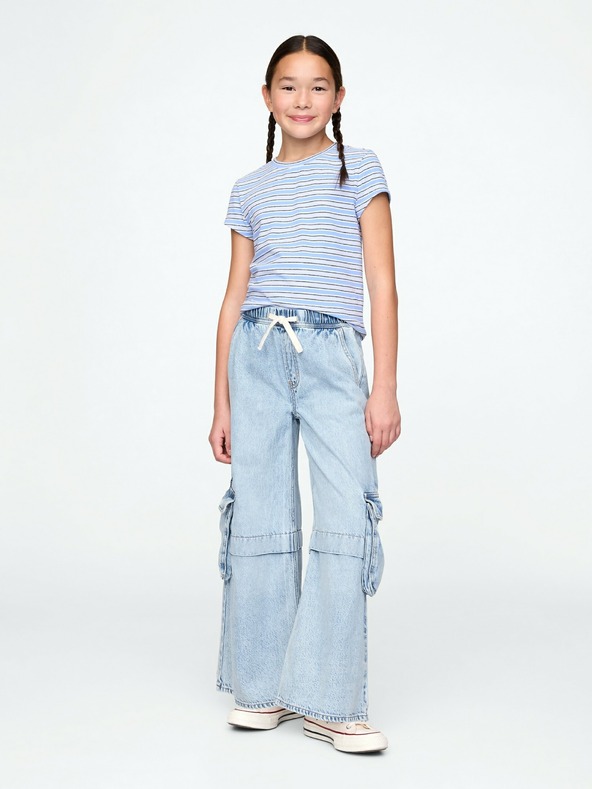 GAP Mädchen-Baggy-Cargo-Jeans UltraSoft GAP