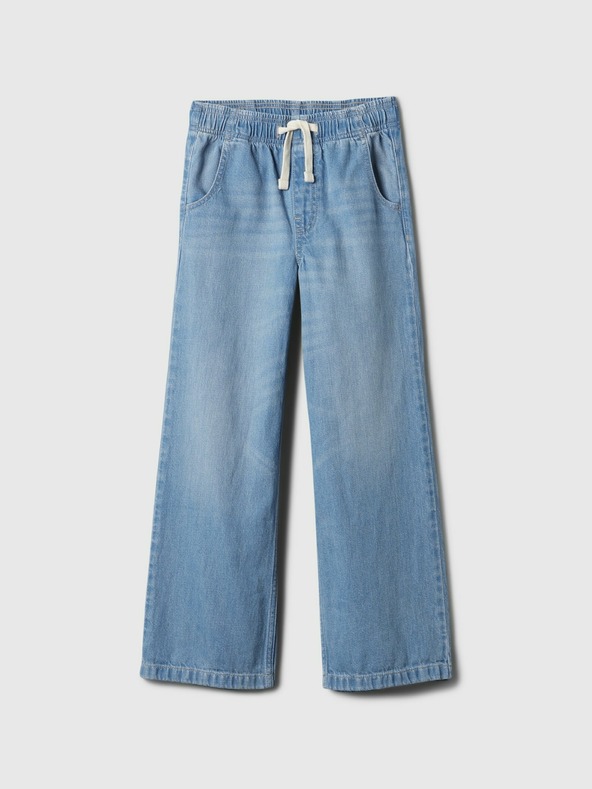 GAP Mädchen-High-Rise-Wide-Leg-Jeans GAP