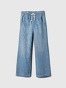 GAP Mädchen-High-Rise-Wide-Leg-Jeans GAP