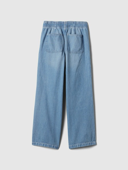 GAP Mädchen-High-Rise-Wide-Leg-Jeans GAP