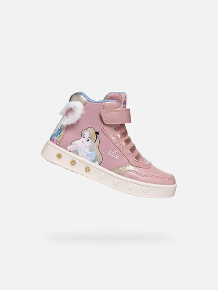 Geox Rosa Mädchen Turnschuhe Geox Skylin