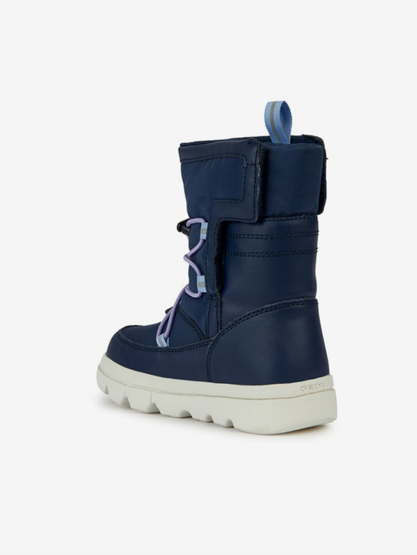 Geox Dunkelblaue Mädchen-Stiefeletten Geox Willaboom Abx