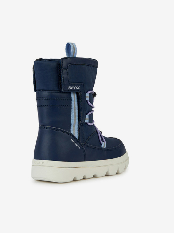 Geox Dunkelblaue Mädchen-Stiefeletten Geox Willaboom Abx