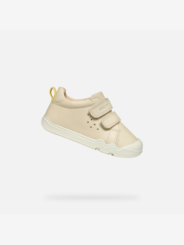 Geox Cremefarbene Mädchen Barefoot Sneaker Geox Steppieup