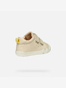 Geox Cremefarbene Mädchen Barefoot Sneaker Geox Steppieup