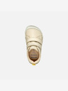 Geox Cremefarbene Mädchen Barefoot Sneaker Geox Steppieup