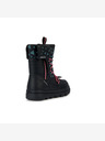 Geox Schwarze Mädchen-Stiefeletten Geox Willaboom Abx