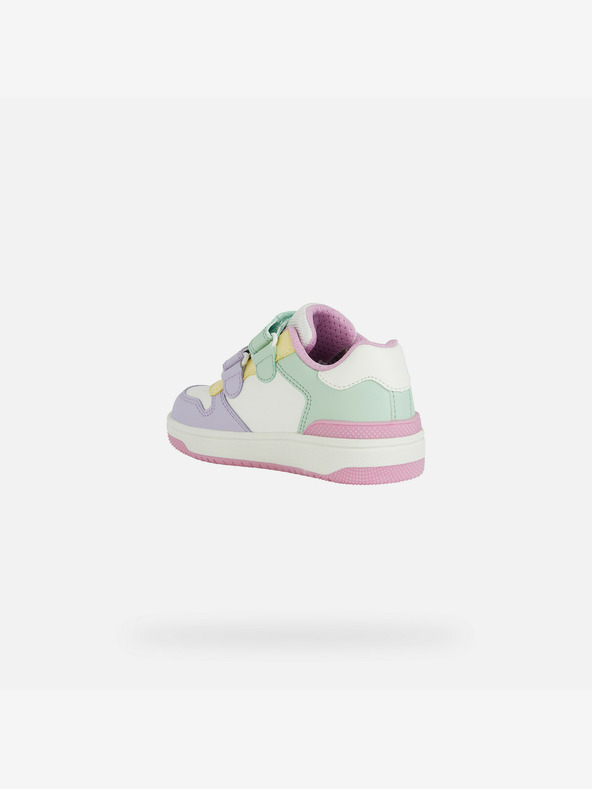 Geox Weiße Mädchen Turnschuhe Geox Washiba