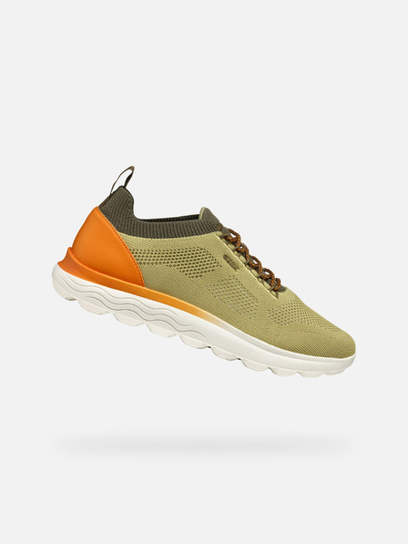 Geox Hellgrün Herren Geox Spherica Turnschuhe