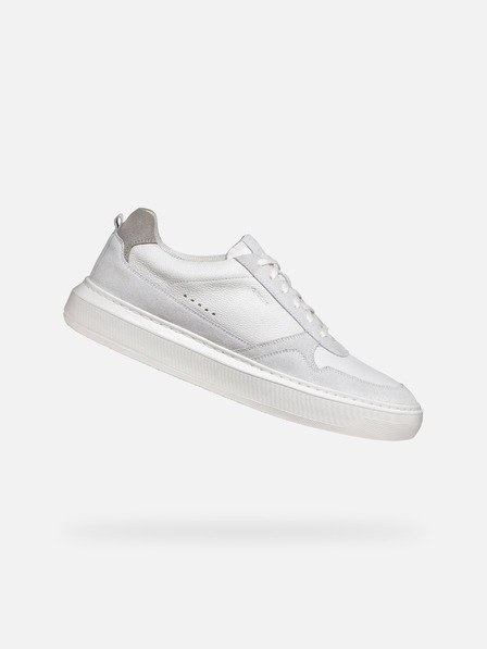 Geox Creme Herren Geox Deiven Turnschuhe