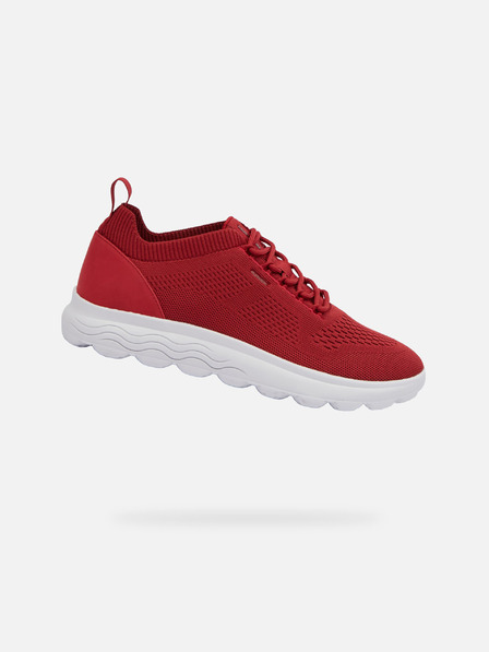 Geox Rot Herren Geox Spherica Turnschuhe