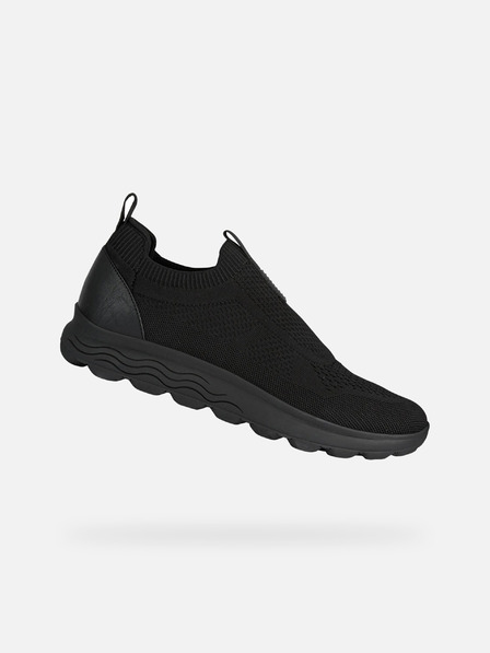 Geox Schwarze Herren-Turnschuhe Geox Spherica