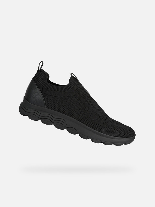 Geox Schwarze Herren-Turnschuhe Geox Spherica
