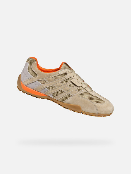 Geox Beige Herren Geox Snake Original Turnschuhe
