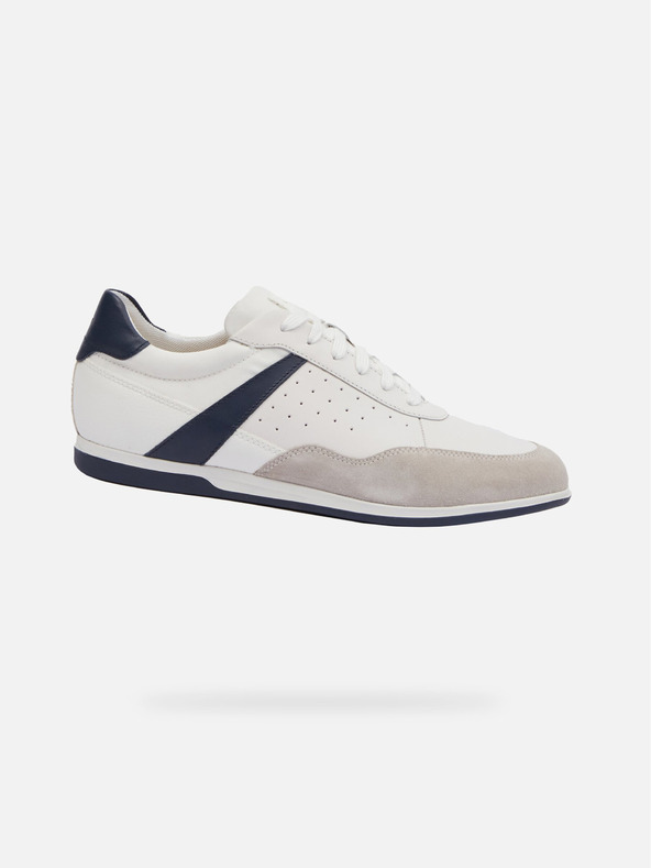 Geox Weiß Herren Turnschuhe Geox Renan