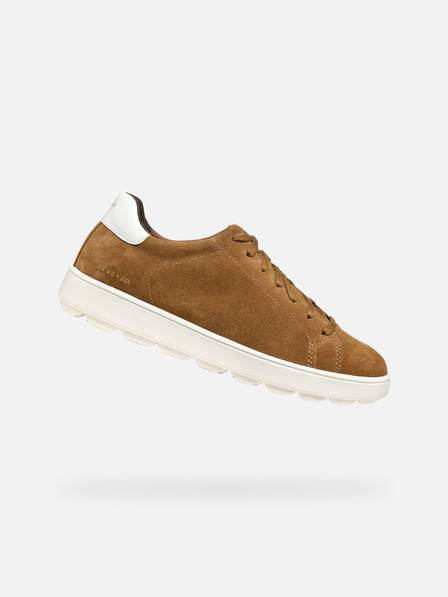 Geox Hellbraune Herren Geox Spherica ECUB-1 Turnschuhe