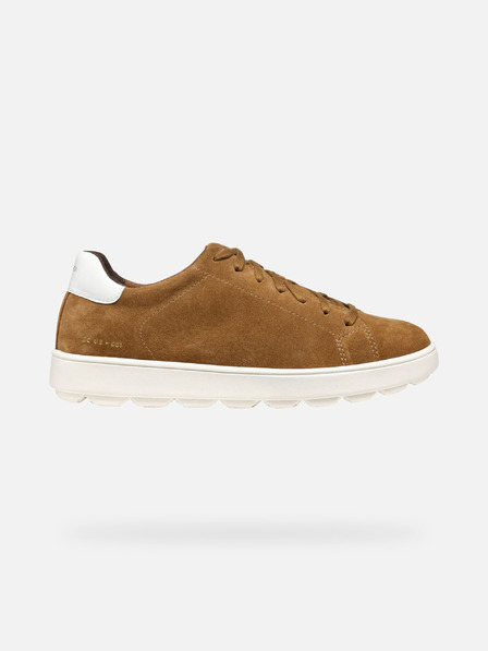 Geox Hellbraune Herren Geox Spherica ECUB-1 Turnschuhe